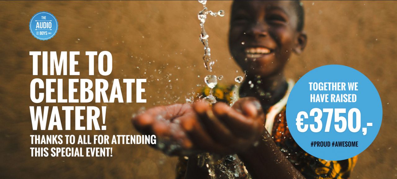 Opbrengst charity: water event!